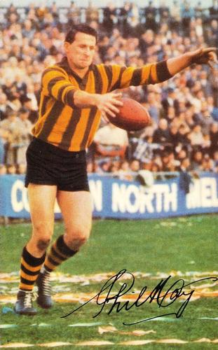 1966 Mobil Footy Photos VFL #20 Phil Hay Front